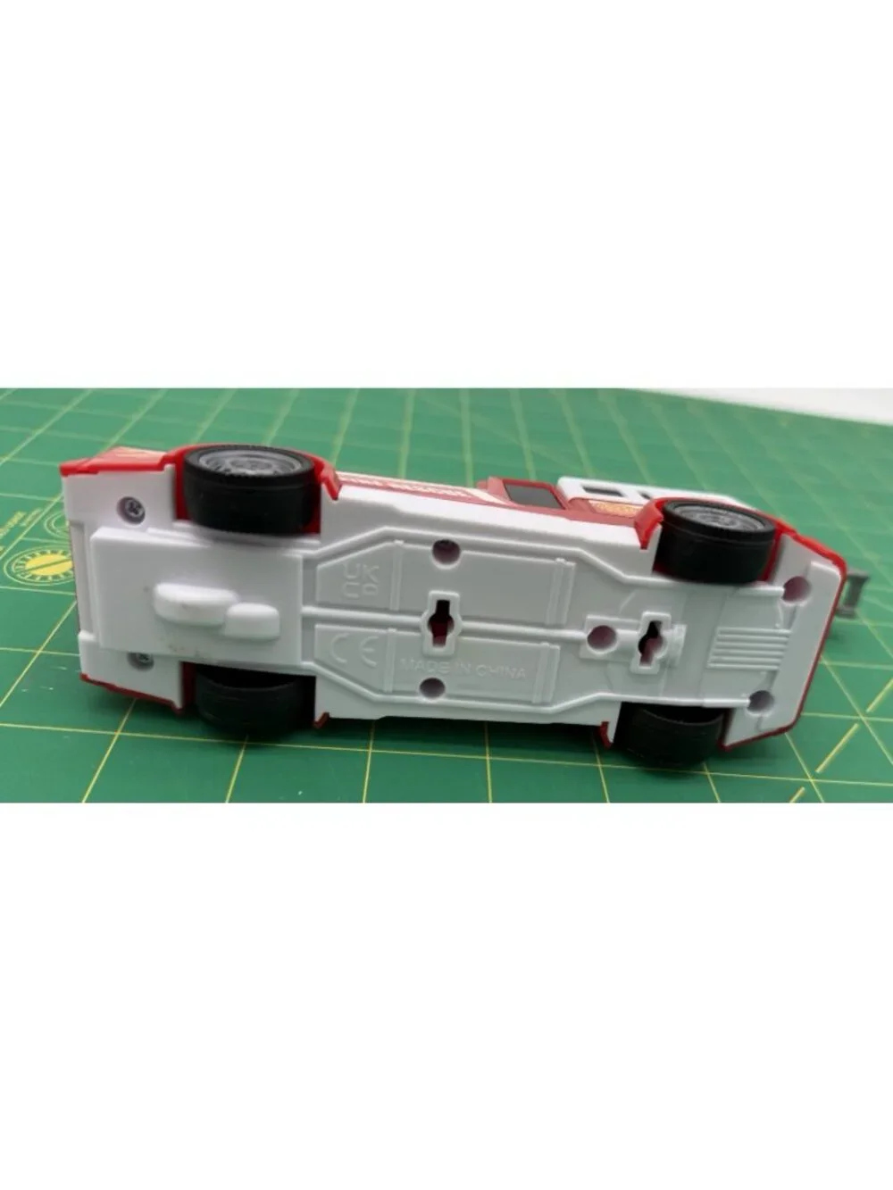 Fire Rescue with Working Ladder Red Plastic Fire Engine Toy Vehicle
